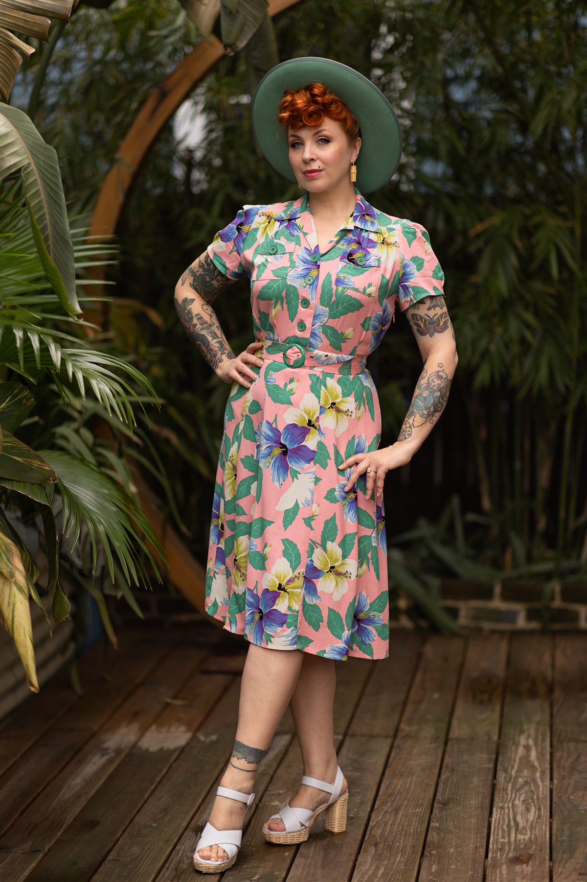 Sweetie Dress - Hibiscus - Final Sale – Trashy Diva