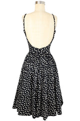 Backless Holly Dress - Lucille Dots ##description##
