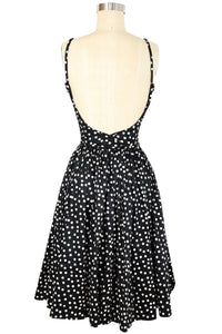 Backless Holly Dress - Lucille Dots ##description##