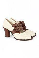 Re-Mix Aviator 3 - Ivory & Brown Combo
