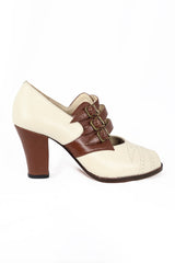 Re-Mix Aviator 3 - Ivory & Brown Combo