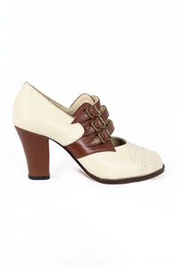 Re-Mix Aviator 3 - Ivory & Brown Combo