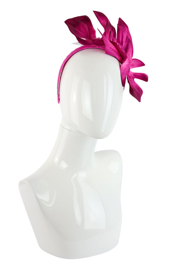 Cupid's Millinery Monstera Headband Fascinator