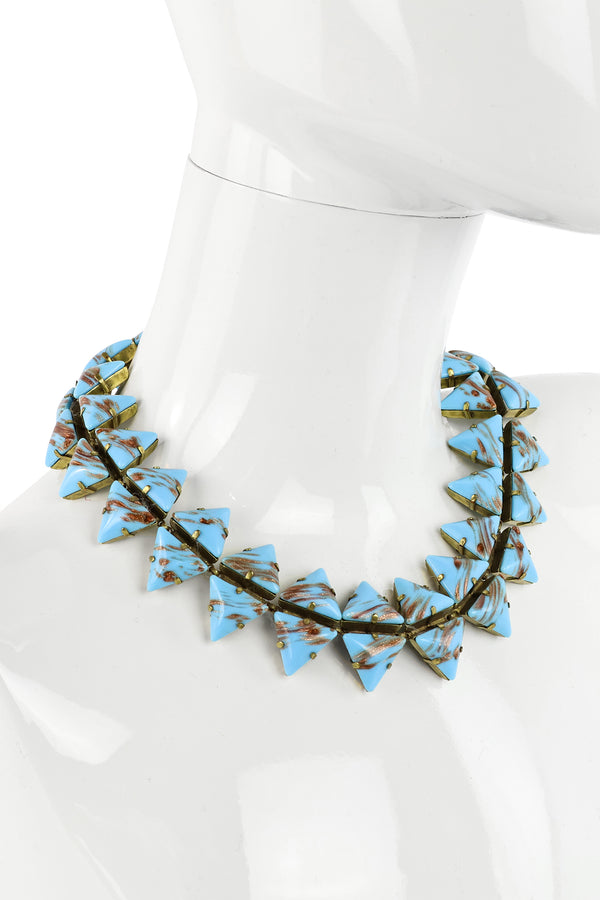 De Luxe Turquoise Kaleidoscope Necklace