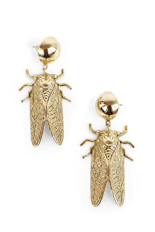 Yochi Cicada Earrings