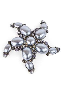 De Luxe Starfish Oversized Statement Brooch