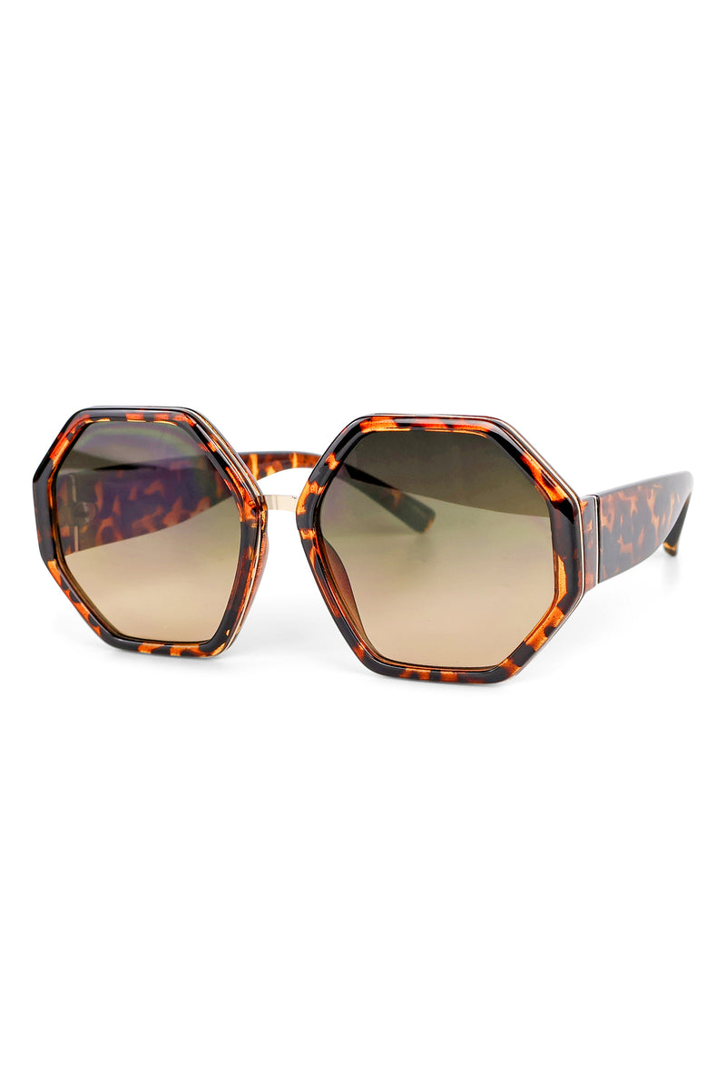 Polarized Geometric Sunglasses