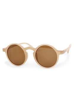 Round Frame Tinted Lens Sunglasses