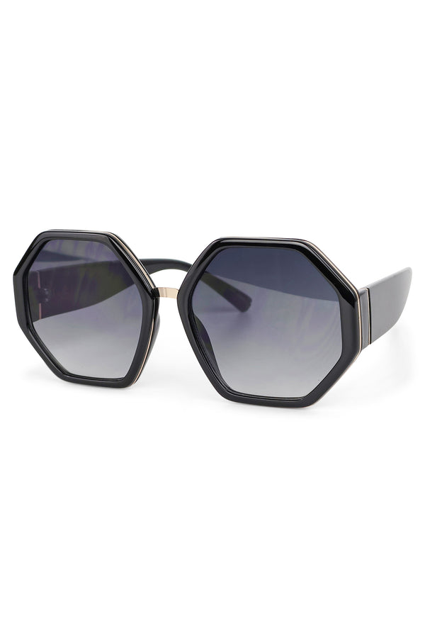 Polarized Geometric Sunglasses