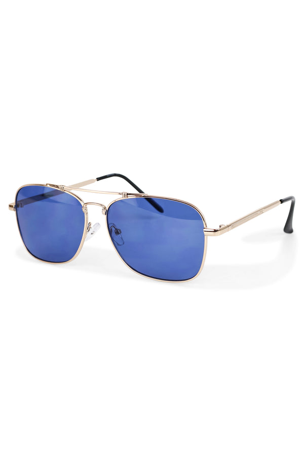 Metal Aviator Sunglasses