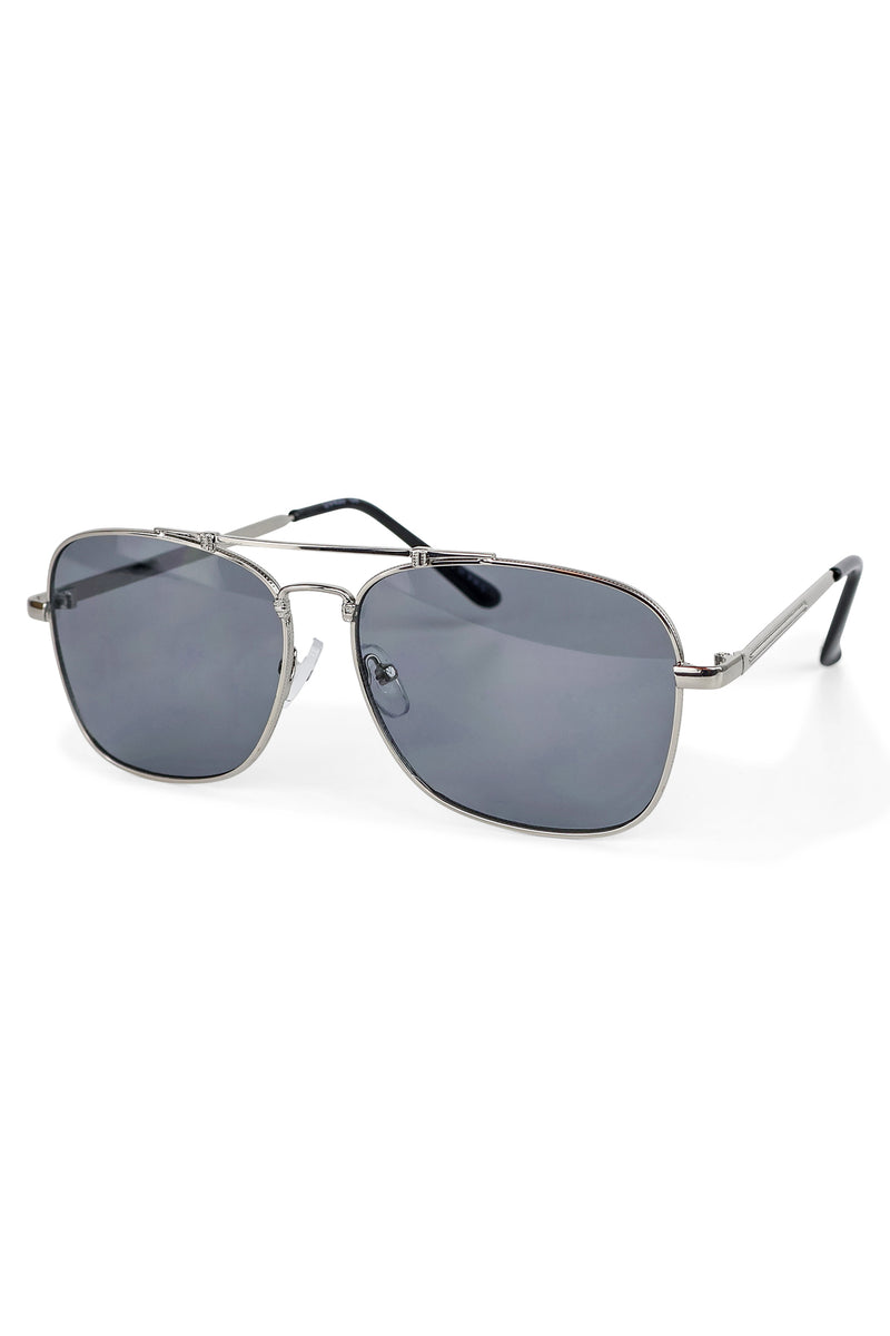 Metal Aviator Sunglasses