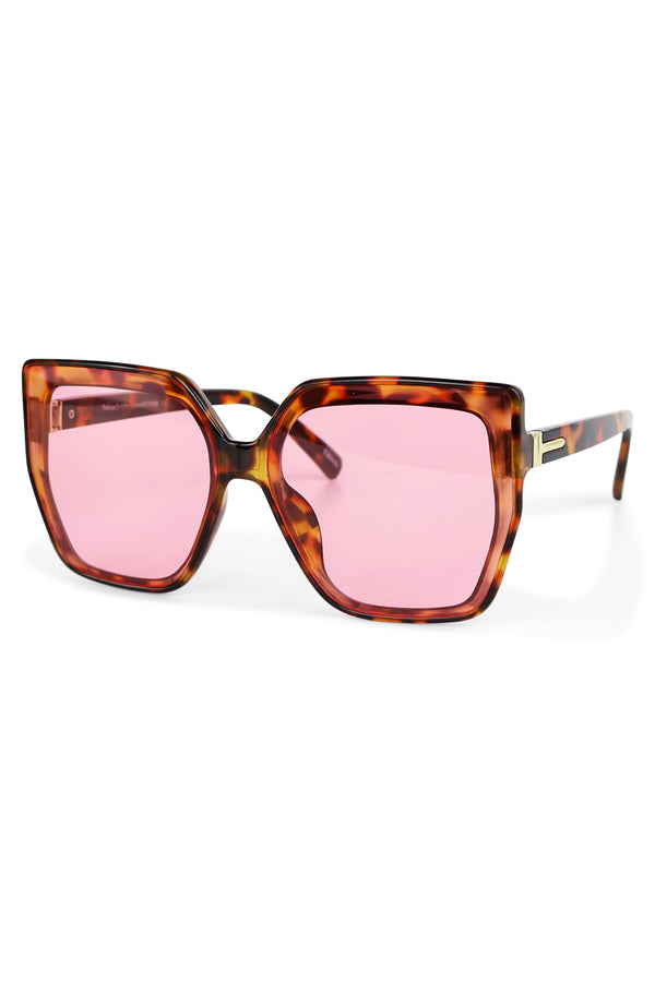 Hexagonal Frame Sunglasses