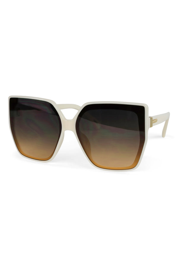 Hexagonal Frame Sunglasses