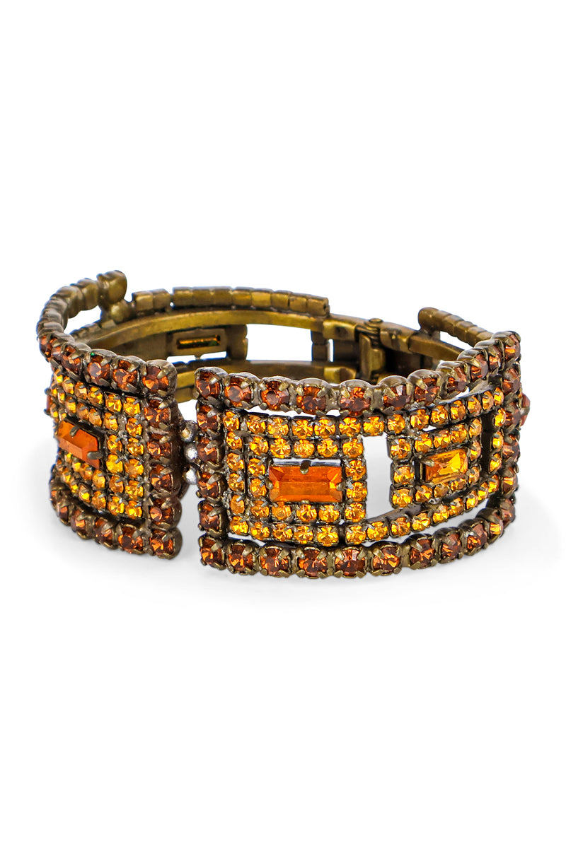 De Luxe Gypsy Rectangles Clamper Bracelet