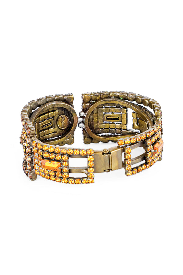 De Luxe Gypsy Rectangles Clamper Bracelet