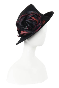 Kathy Jeanne Large Flower Top Hat