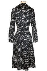 L'agent Coat Dress - Lucille Dots