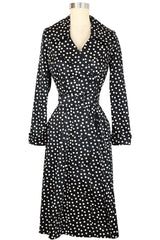L'agent Coat Dress - Lucille Dots