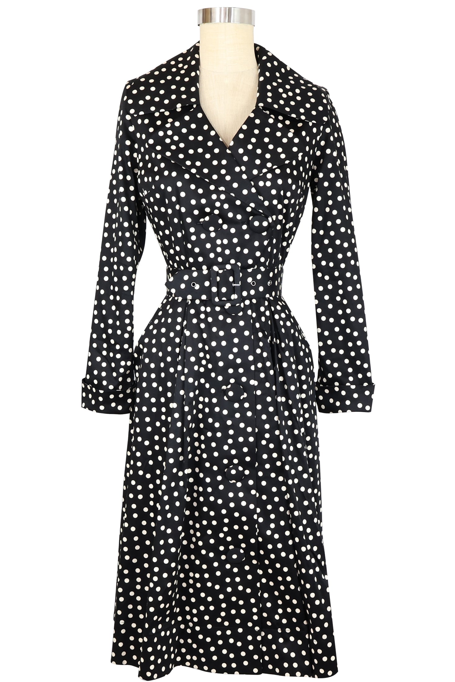 L'agent Coat Dress - Lucille Dots