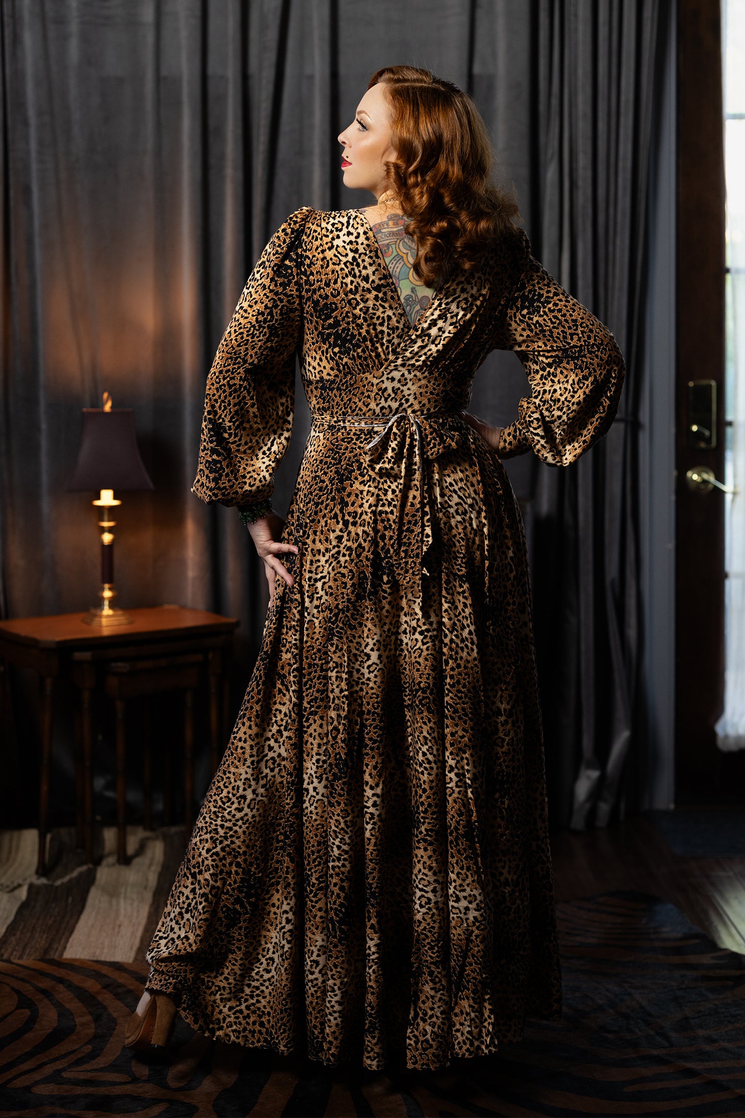 Gene Dress - Leopard Print