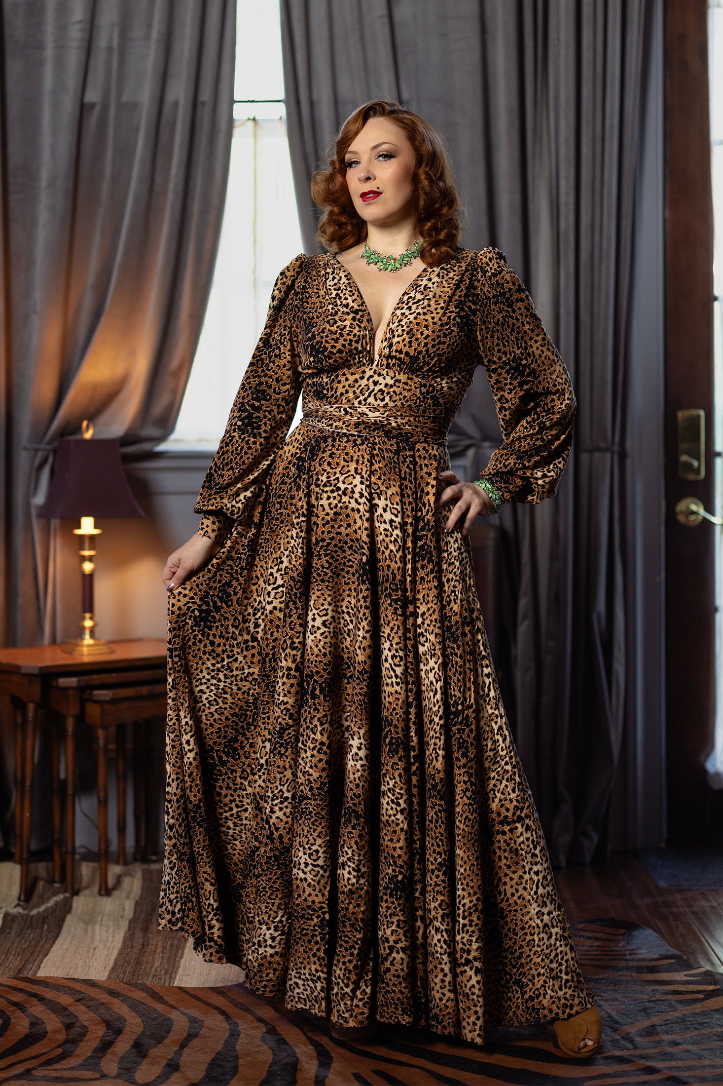 Gene Dress - Leopard Print - Sale 10 Gene Dress - Leopard Print - Sale 10