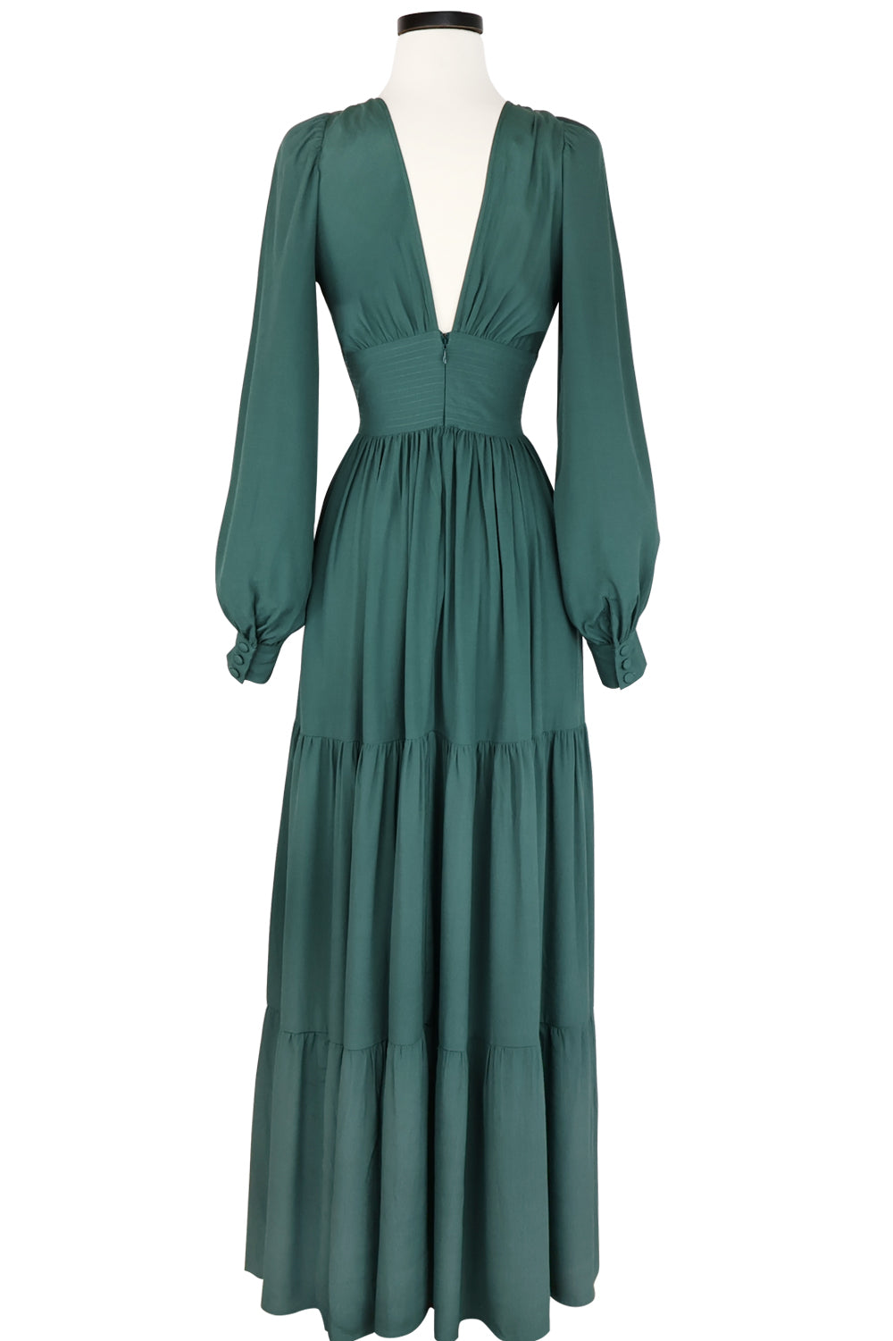 Guinevere Dress - Light Hunter Green - Sale 4 Guinevere Dress - Light Hunter Green - Sale 4