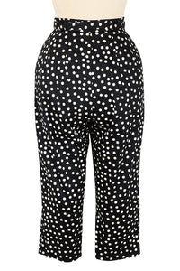 Short Capri Pants - Lucille Dots