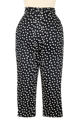 Short Capri Pants - Lucille Dots