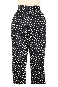 Short Capri Pants - Lucille Dots
