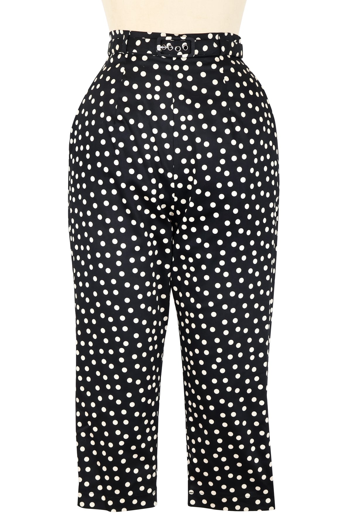Short Capri Pants - Lucille Dots