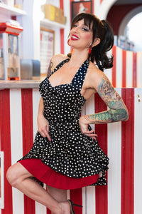 Lena Mini Dress - Lucille Dots