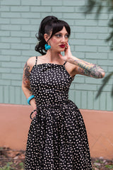 Backless Holly Dress - Lucille Dots ##description##