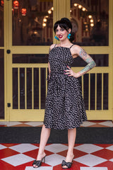 Backless Holly Dress - Lucille Dots ##description##