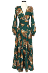 Gene Dress - My Pet Leopard - Green