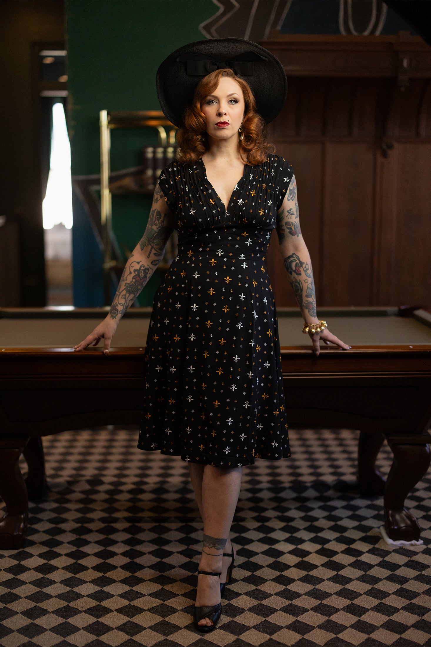 1940s Dress - Mini Fleur