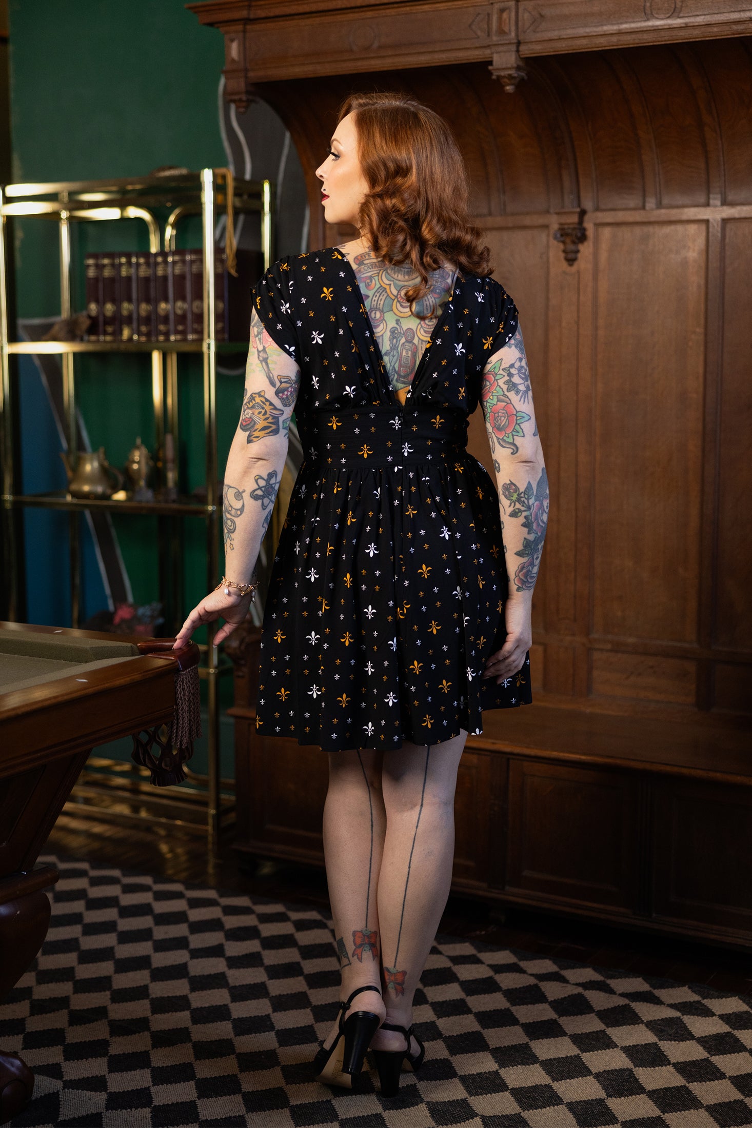 camilla dress sale Deep Cut Camilla Mini Dress - Mini Fleur