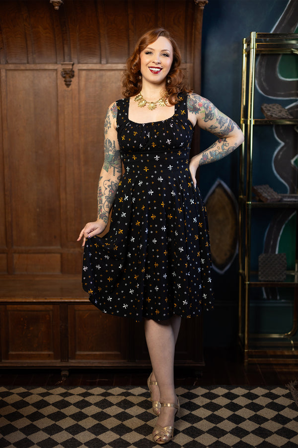 Norma Jean Dress - Mini Fleur