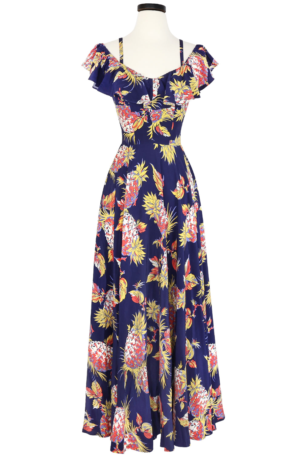 hawaiian long dress Hollywood Circle Long Dress