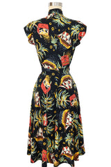Zip Front Marie Dress - Pirate Treasure