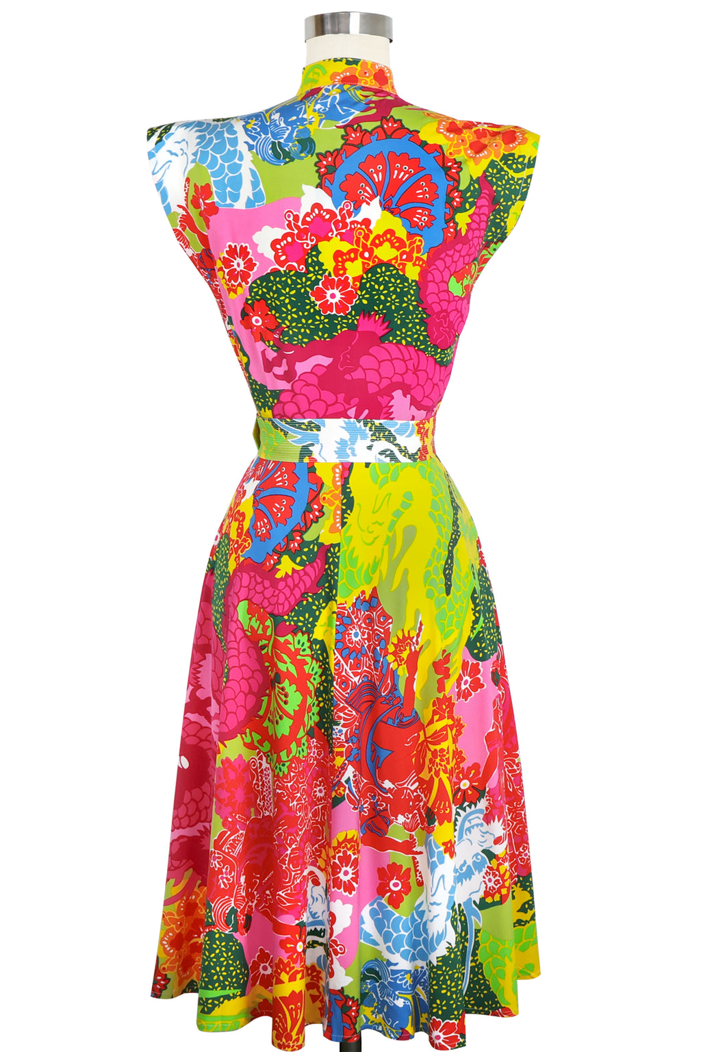 Tea Dress - Psychedelic Snakeskin