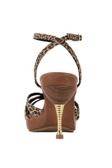 Nina Remi Heels - Dark Cheetah