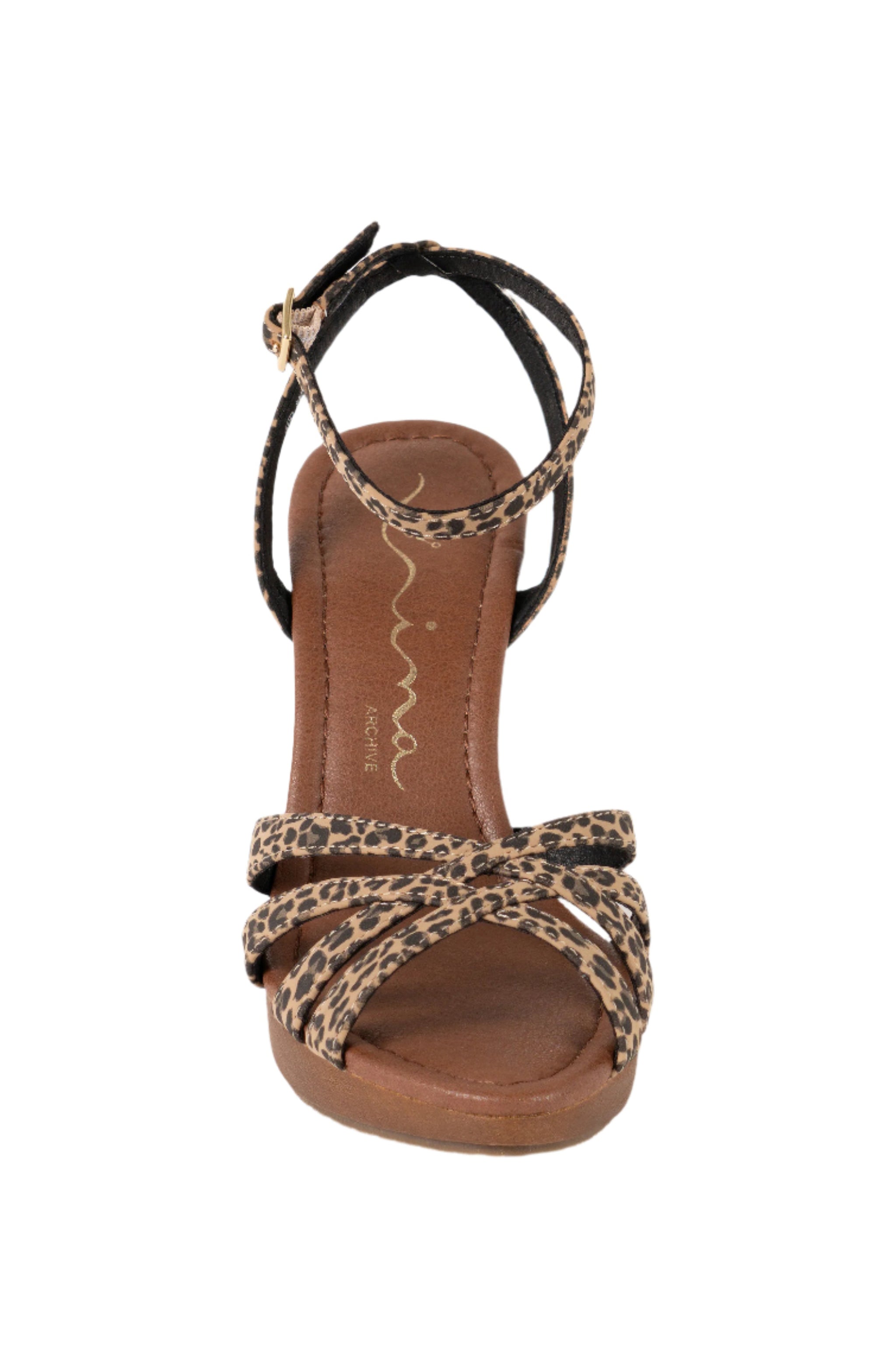 Nina Remi Heels - Dark Cheetah