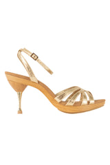 Nina Remi Heels - Gold