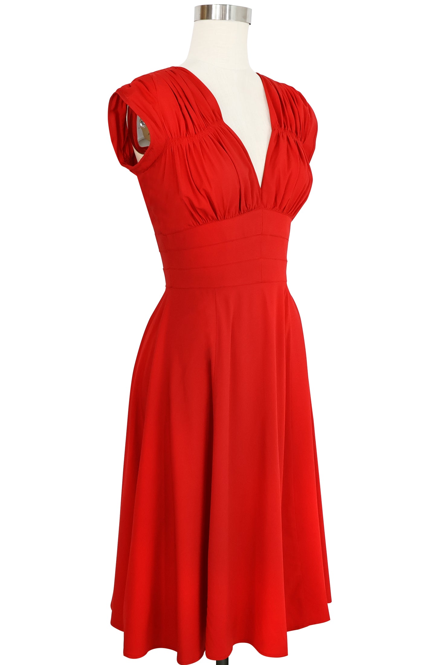 1940s Dress - Red 16 1940s Dress - Red 16