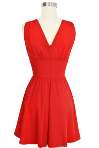 Cami Romper - Red
