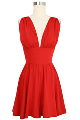 Cami Romper - Red