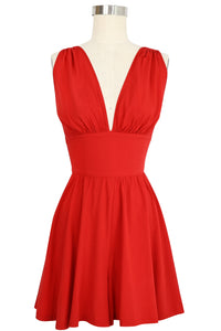 Cami Romper - Red