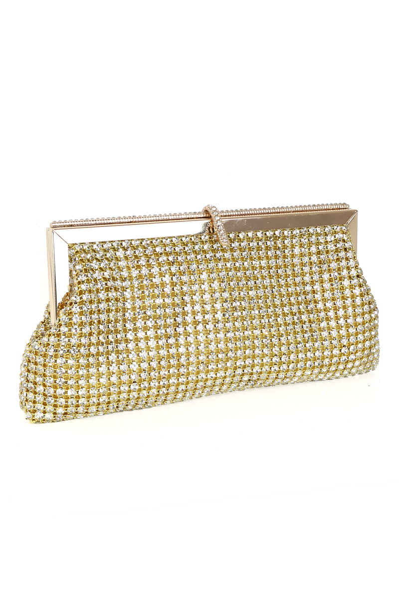 Nima Rhinestone Clutch