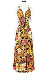 Minda Ties Dress - Sandalwood Floral