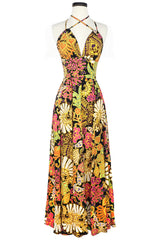 Minda Ties Dress - Sandalwood Floral